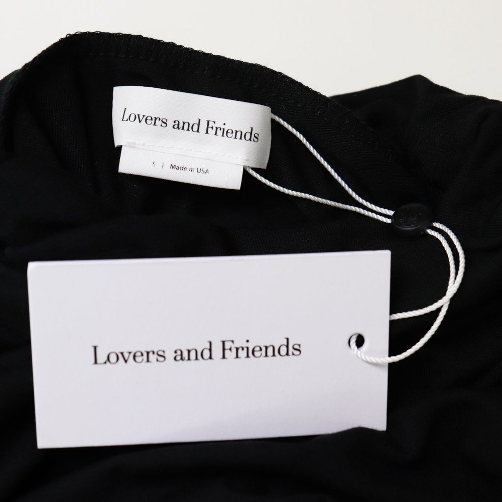 NWT Lovers + Friends Isana Turtleneck Cut Out Long Sleeve Top Black‎ Small - Picture 4 of 9